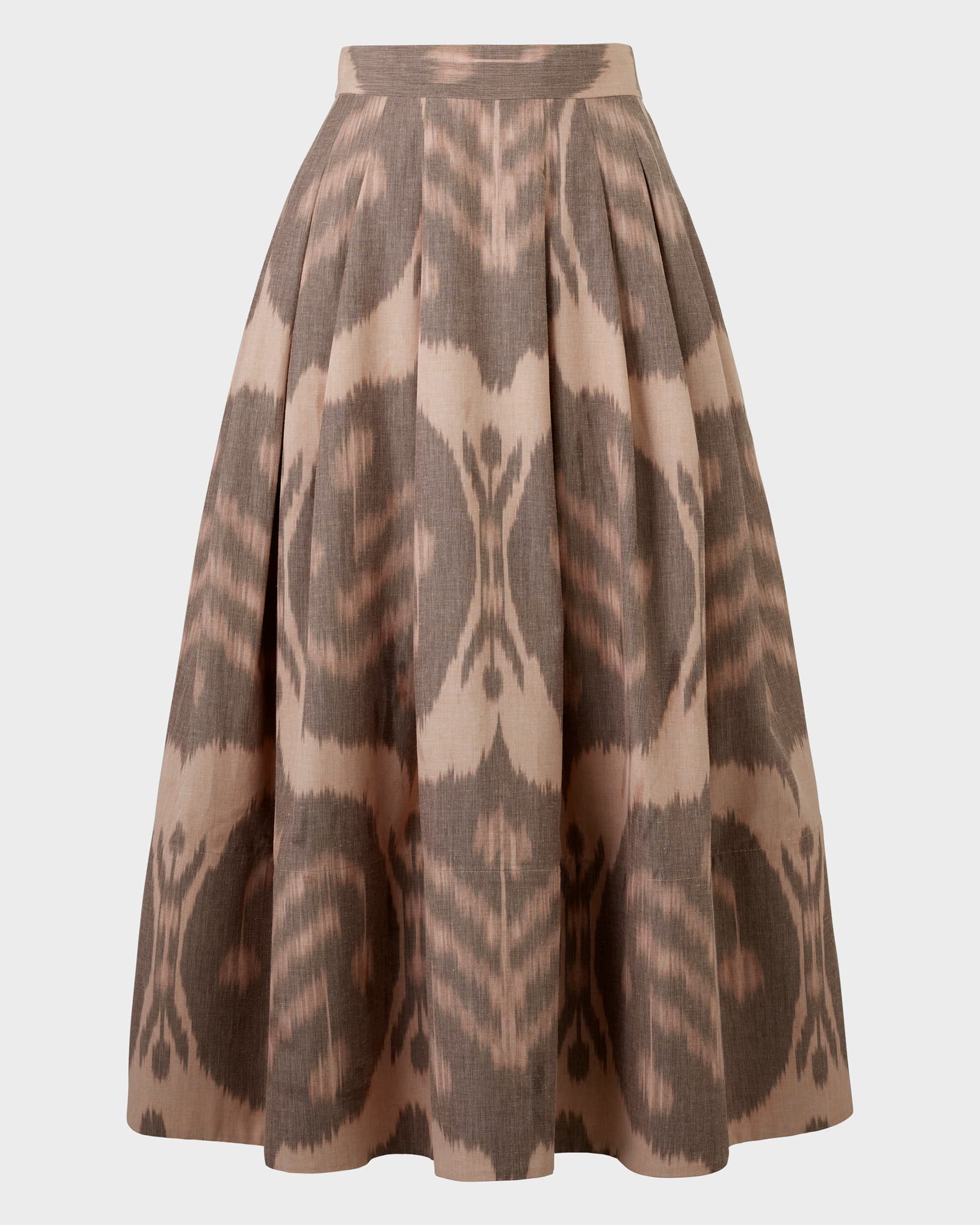 Friday Skirt (Pink Ikat)