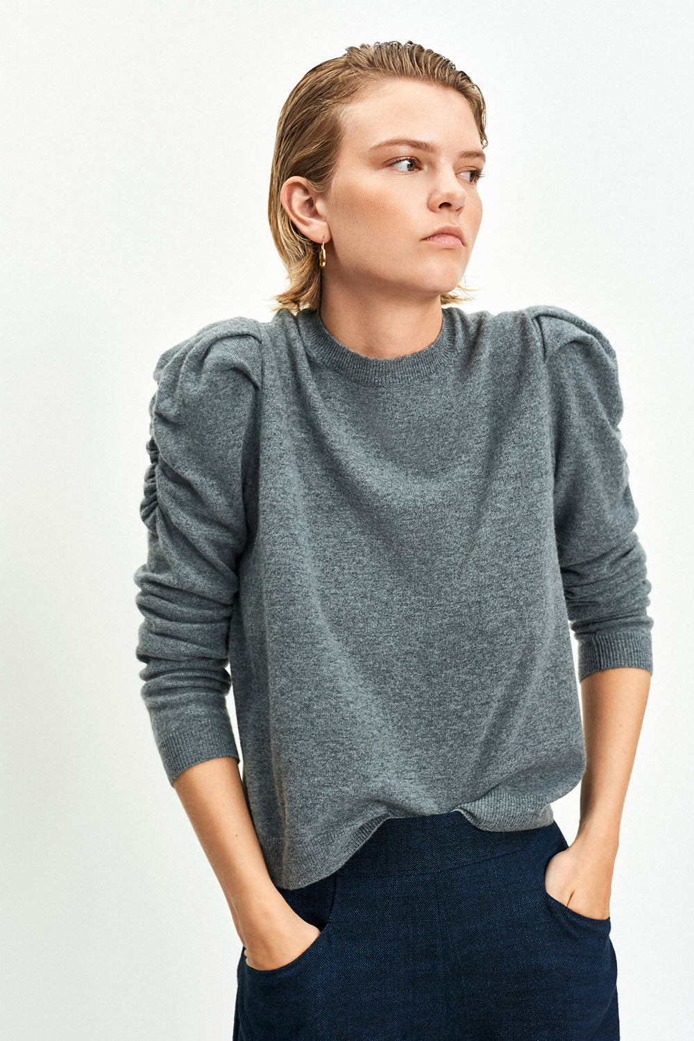 The Gather Sleeve Sweater