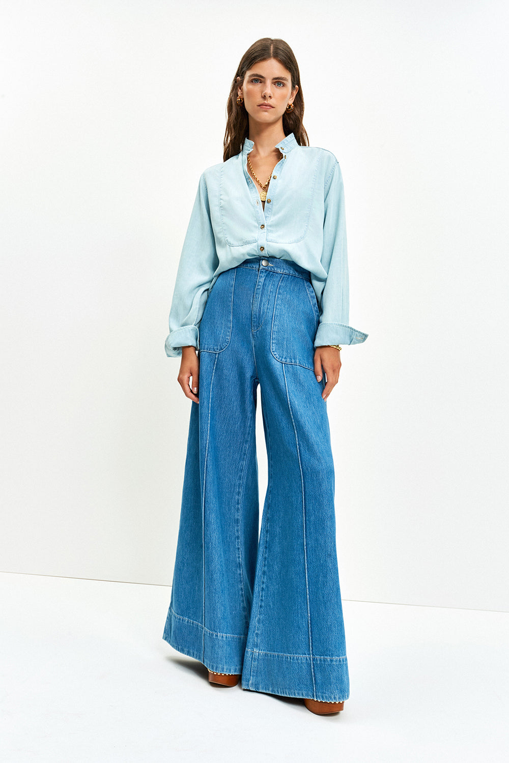 The Ivo Shirt (Tencel Denim)