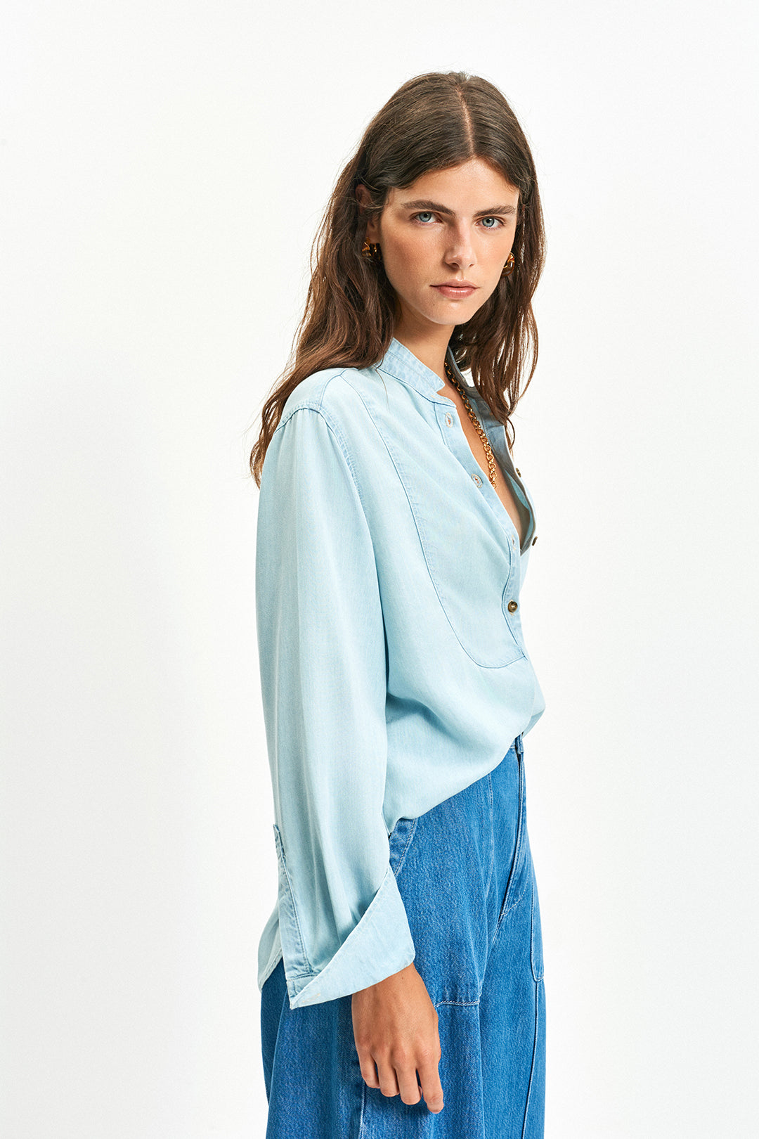 Ivo Shirt (Tencel Denim)