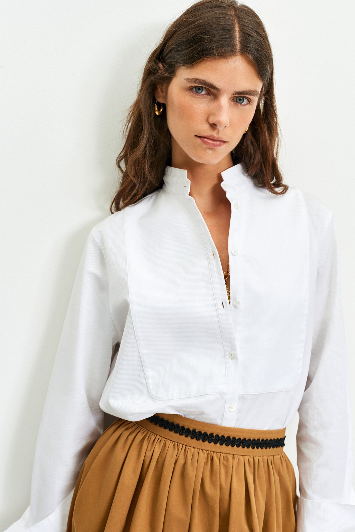Ivo Shirt (White Cotton)