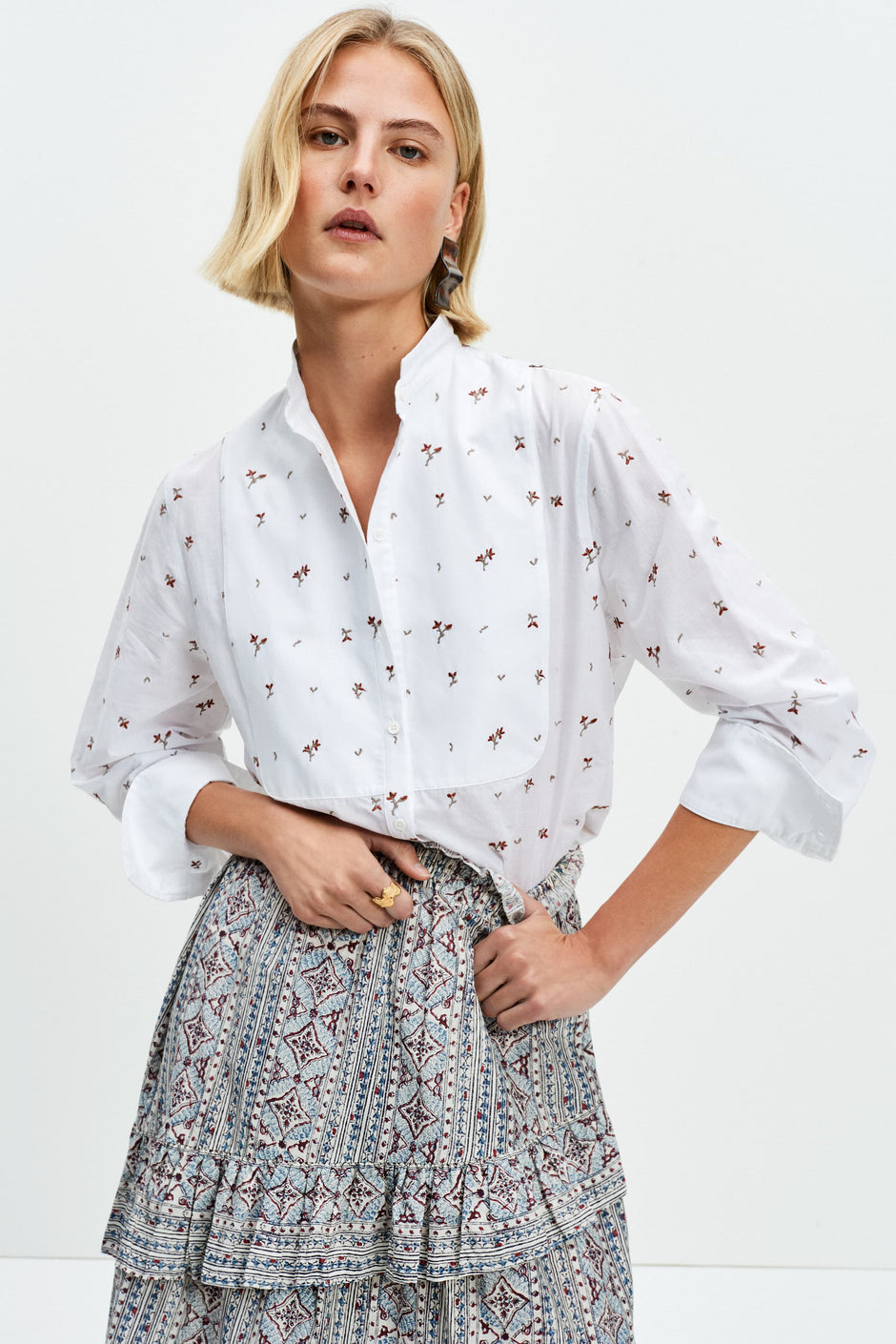 Ivo Shirt (Buds Embroidery)