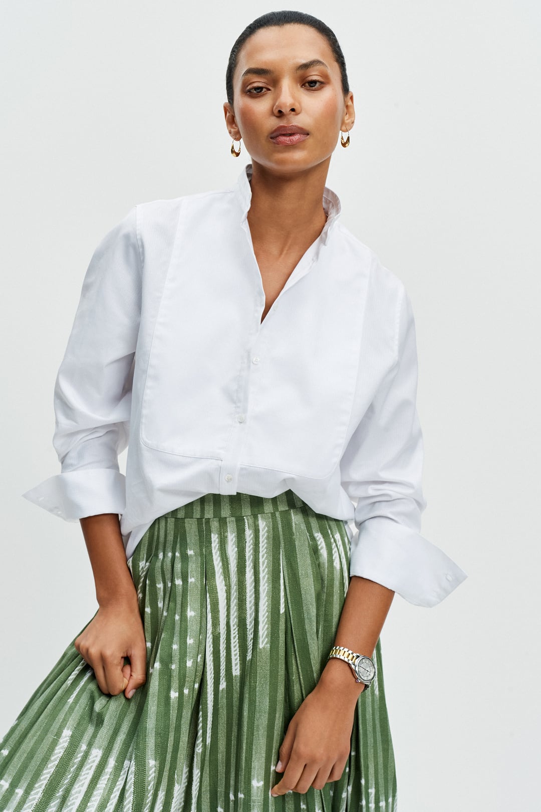 Ivo Shirt (White Cotton)