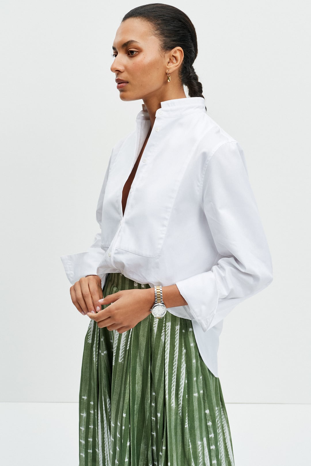 Ivo Shirt (White Cotton)