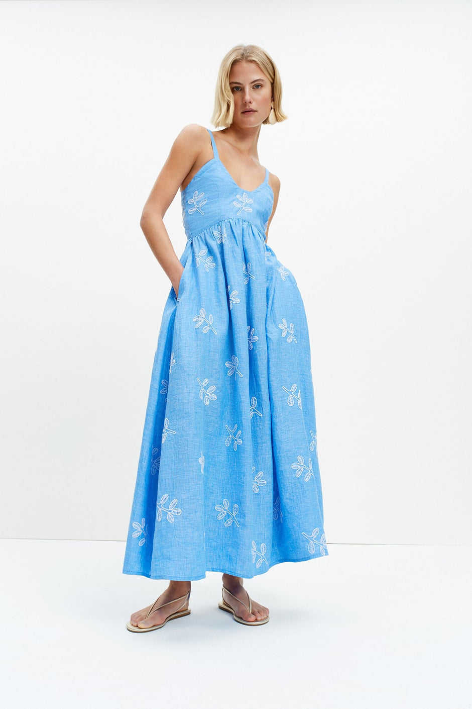 The Petra Dress (Sky Blue)