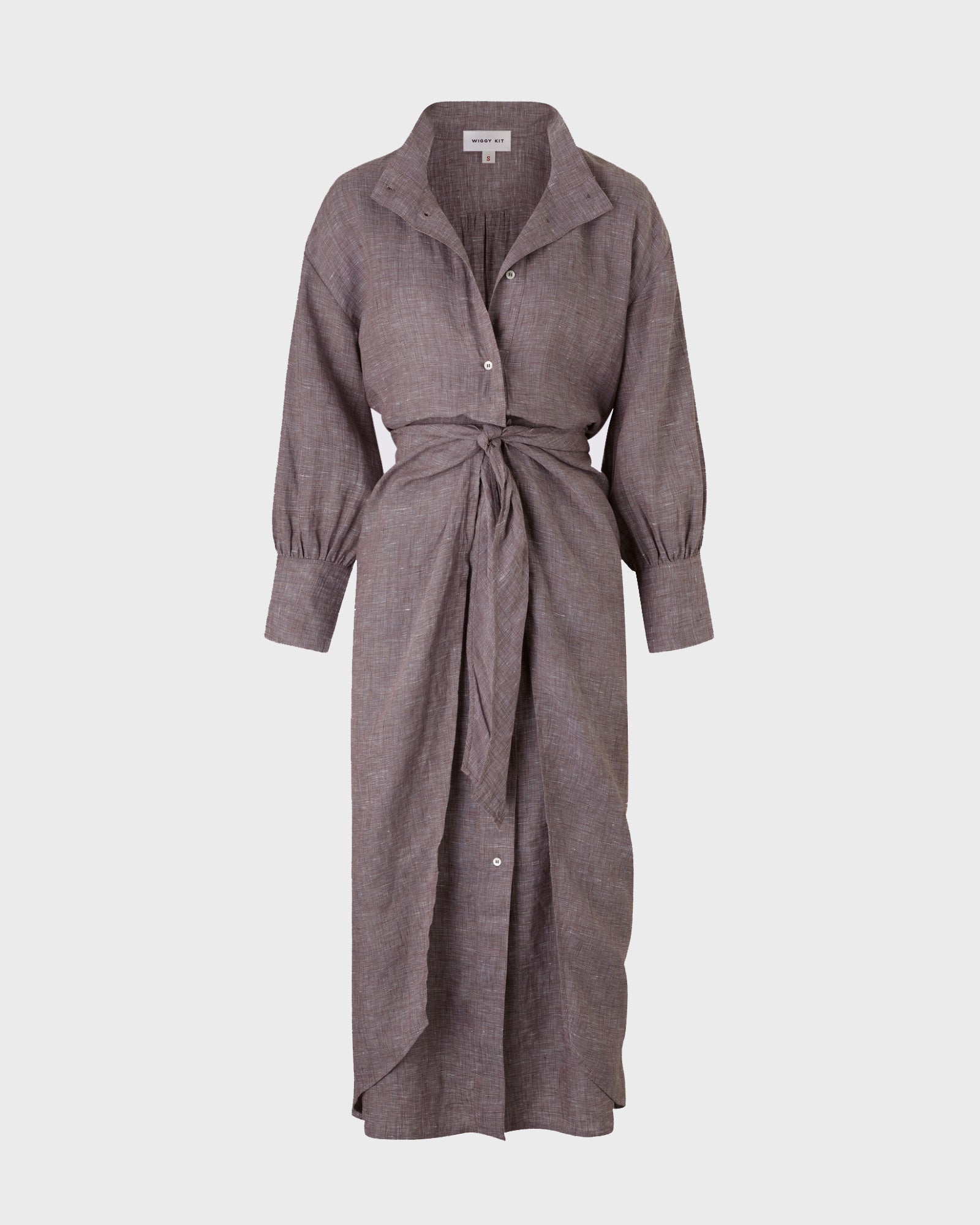 Sarong Shirt Dress (Driftwood)
