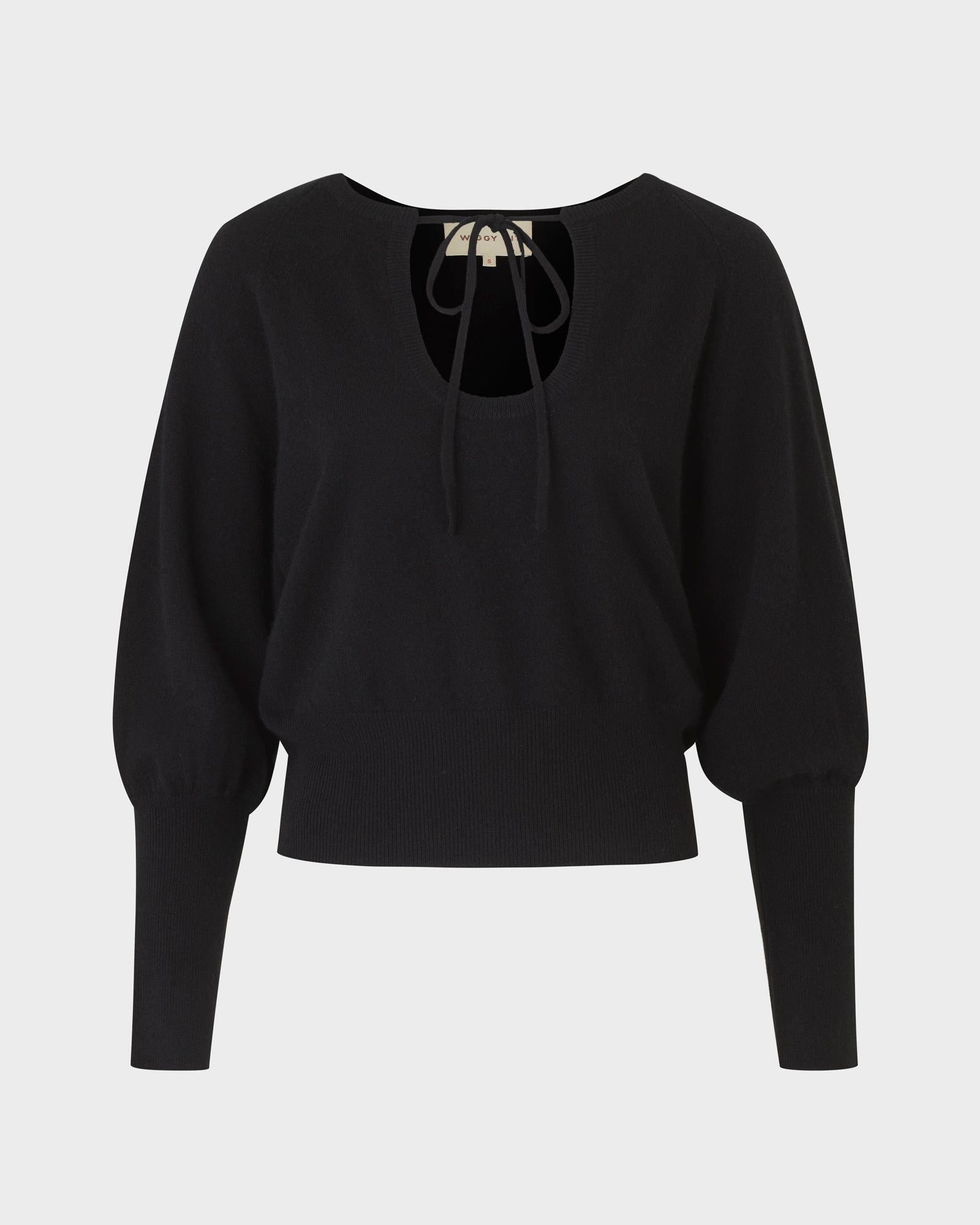 Keyhole Sweater (Black)