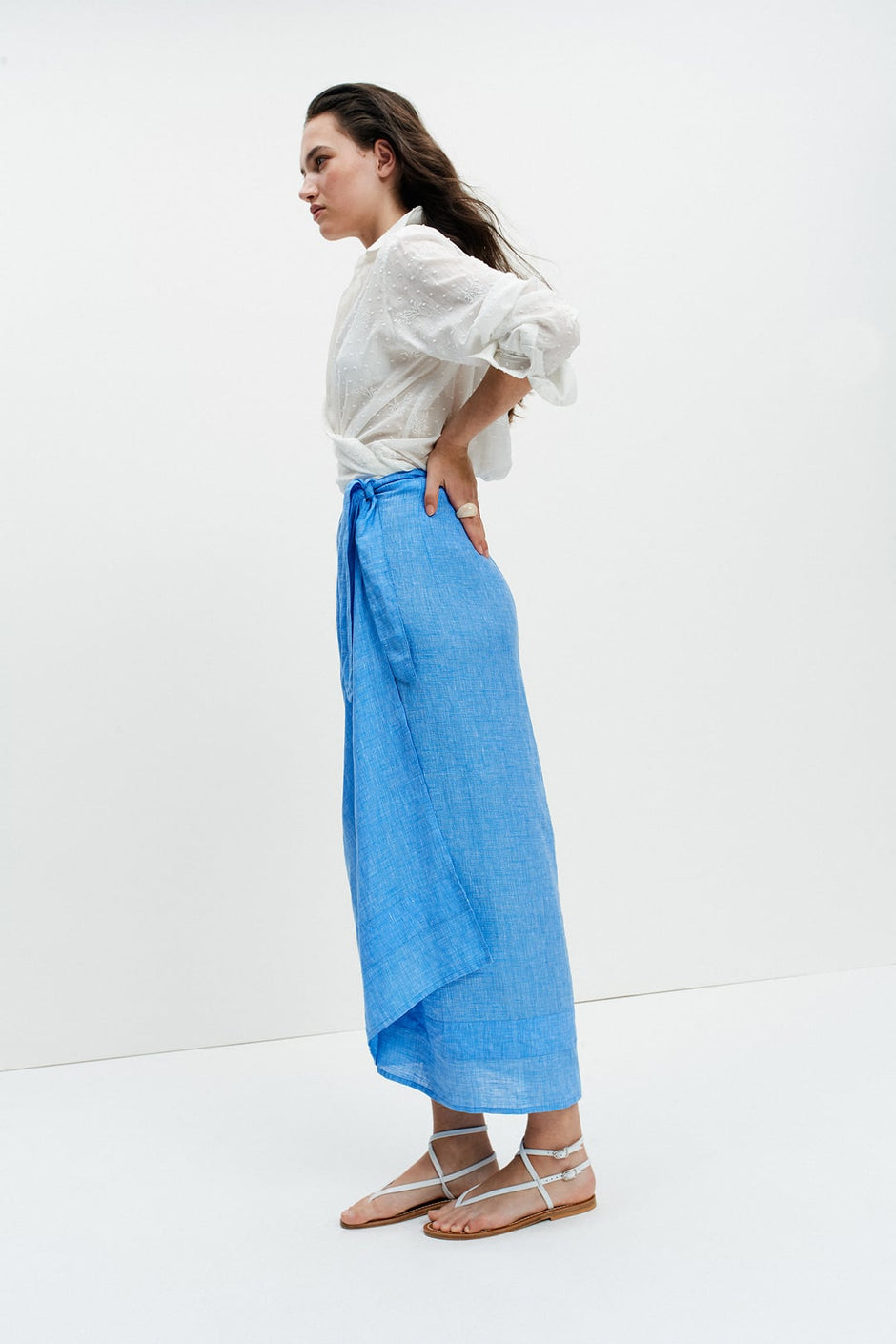 The Sundowner Wrap (Sky Blue)