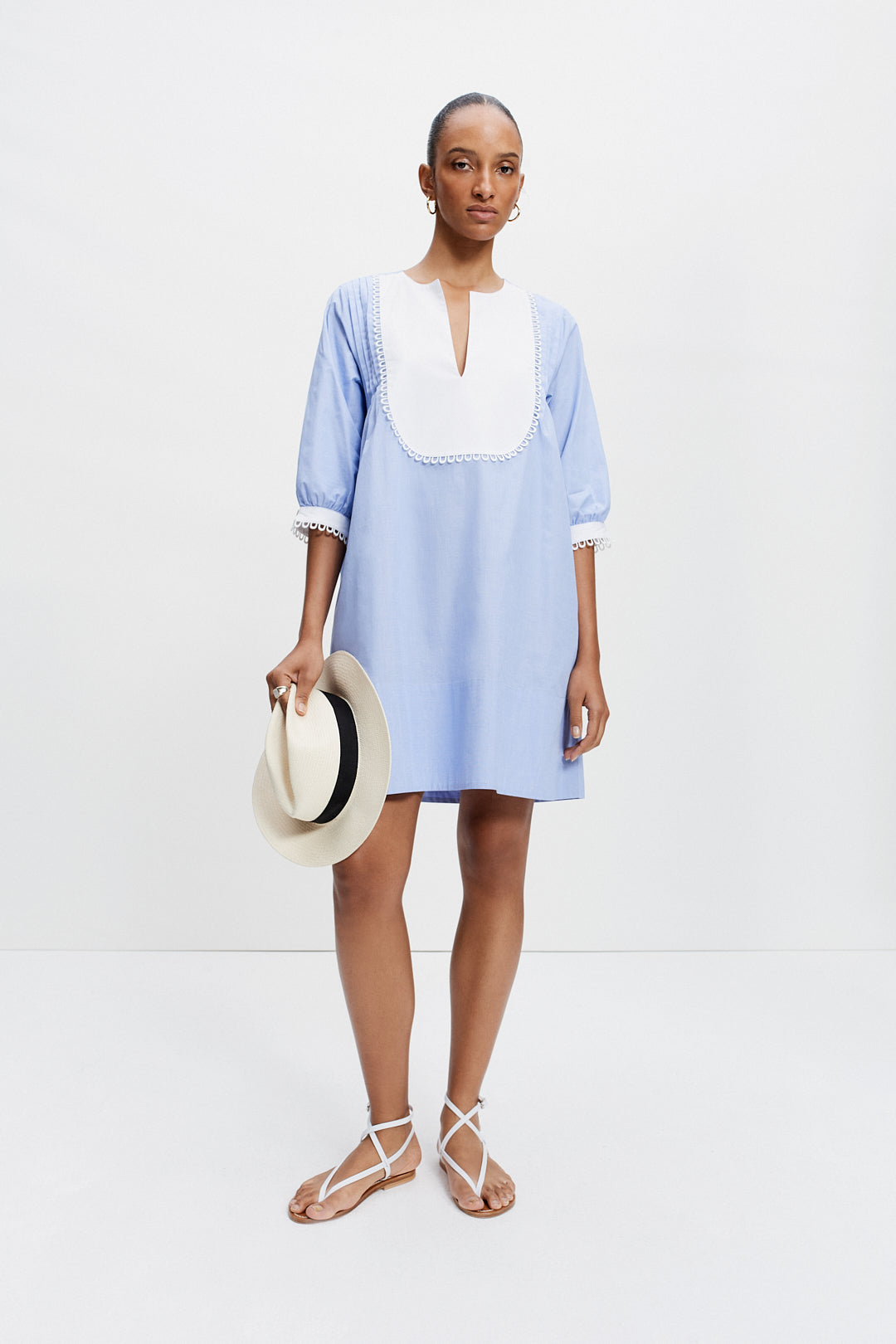 The Ten Year Tux Trapeze Dress