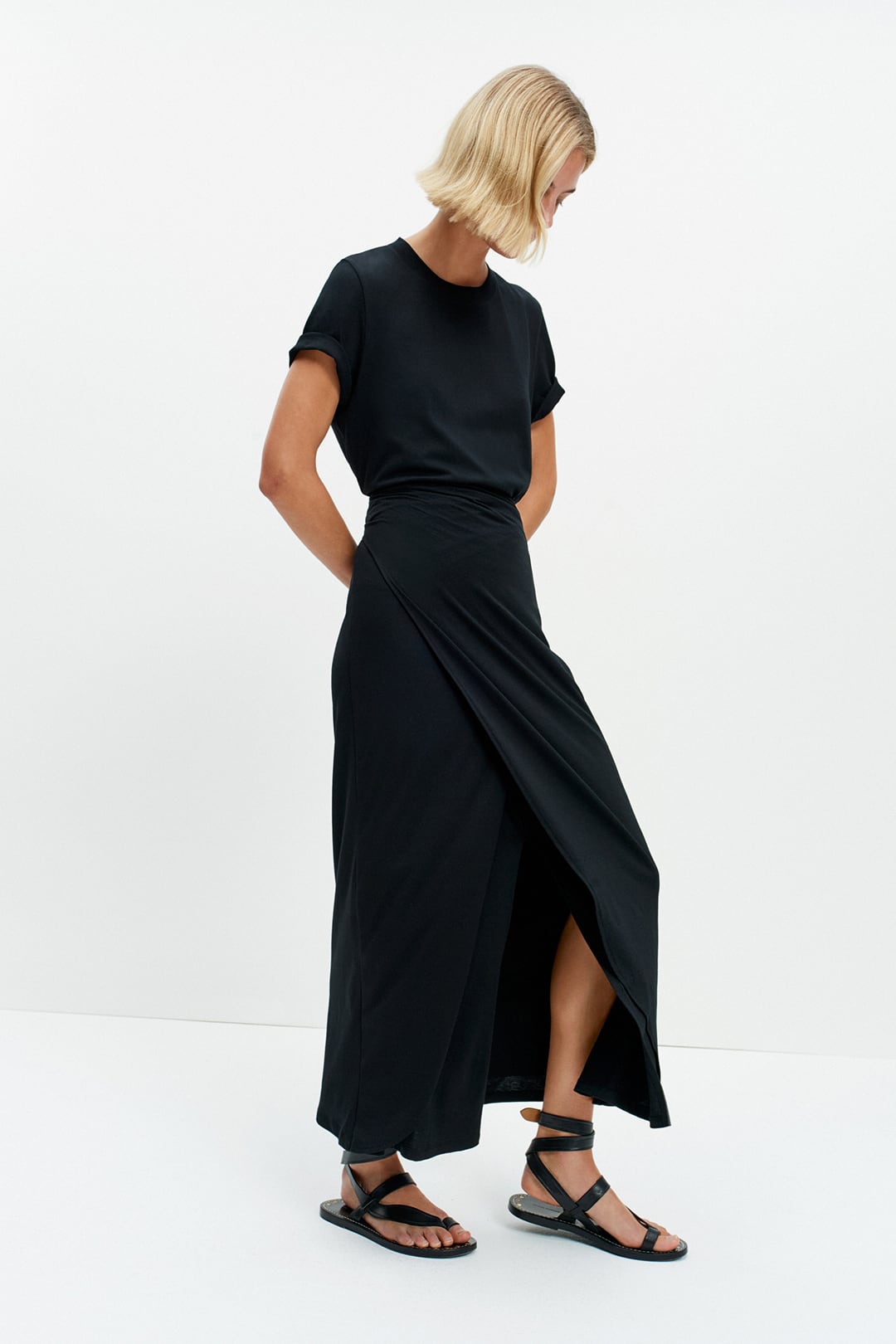 Tie Back T-Shirt Dress