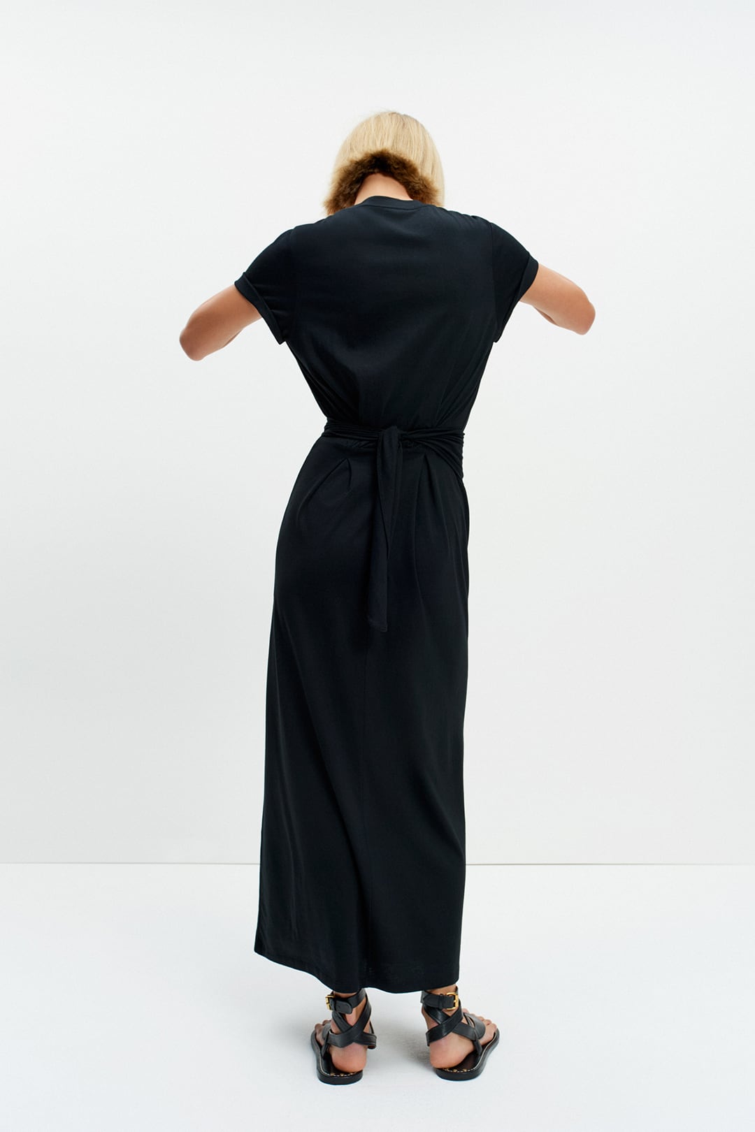 Tie Back T-Shirt Dress