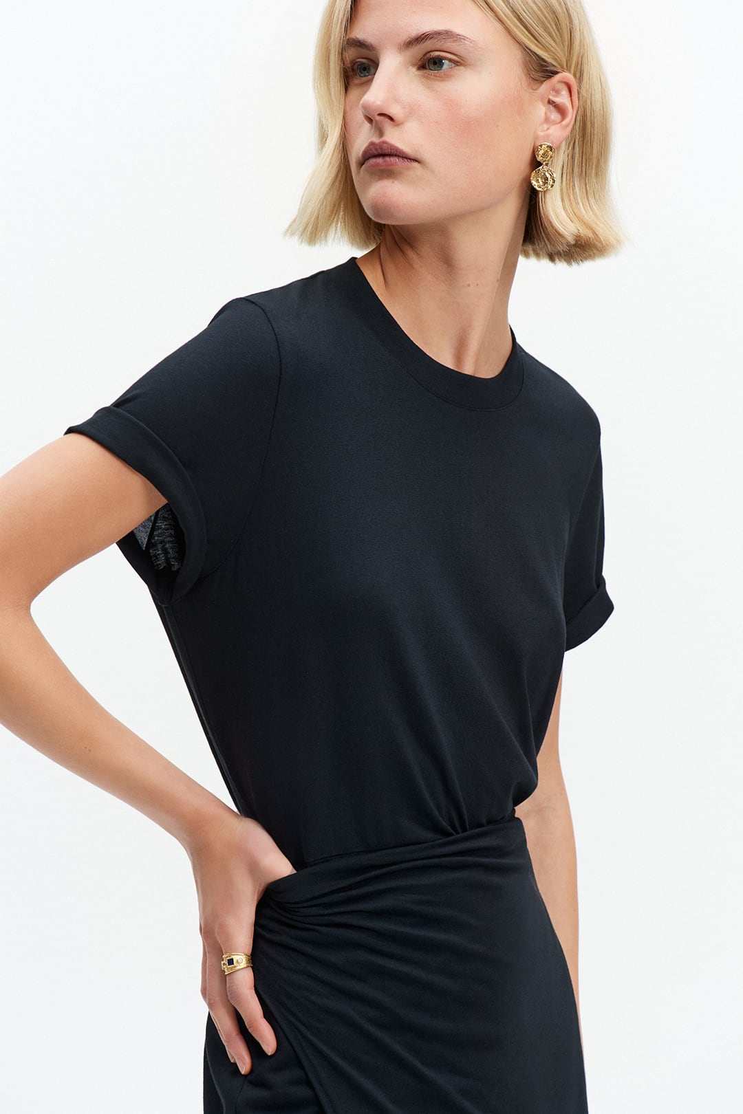 Tie Back T-Shirt Dress