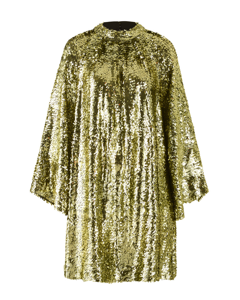 Wiggy Kit | Glitterball Dress Gold Sequin | Product Image of Gold Sequin Dress