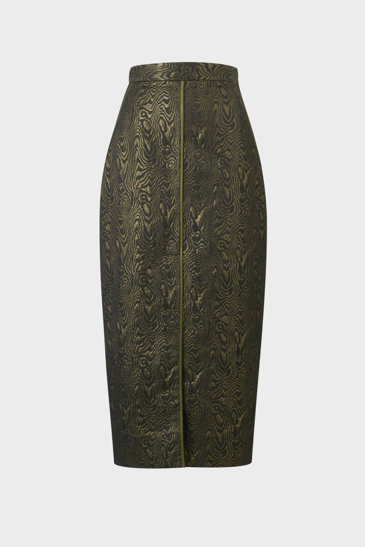 After Five Skirt (Green Moire)