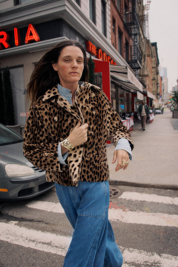 The Mercer Jacket (Cheetah)