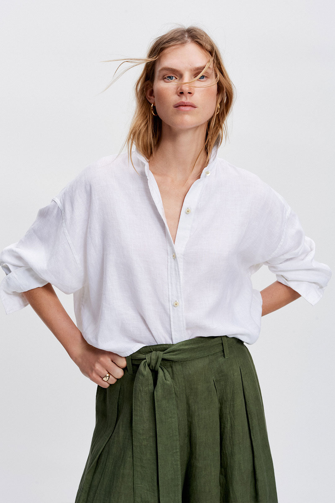 The Linen Boxy Shirt