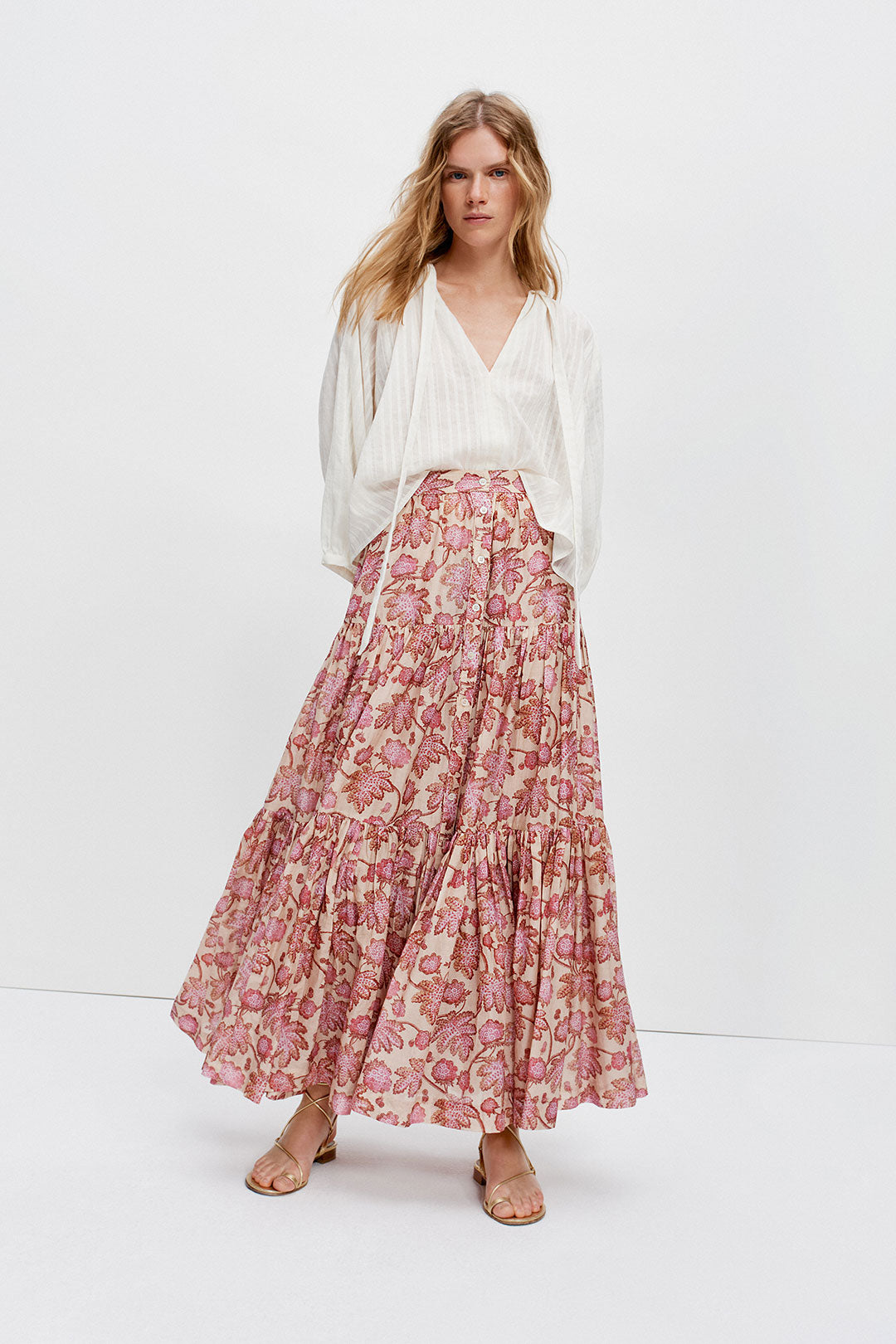 Peasant Skirt (Camargue Print)