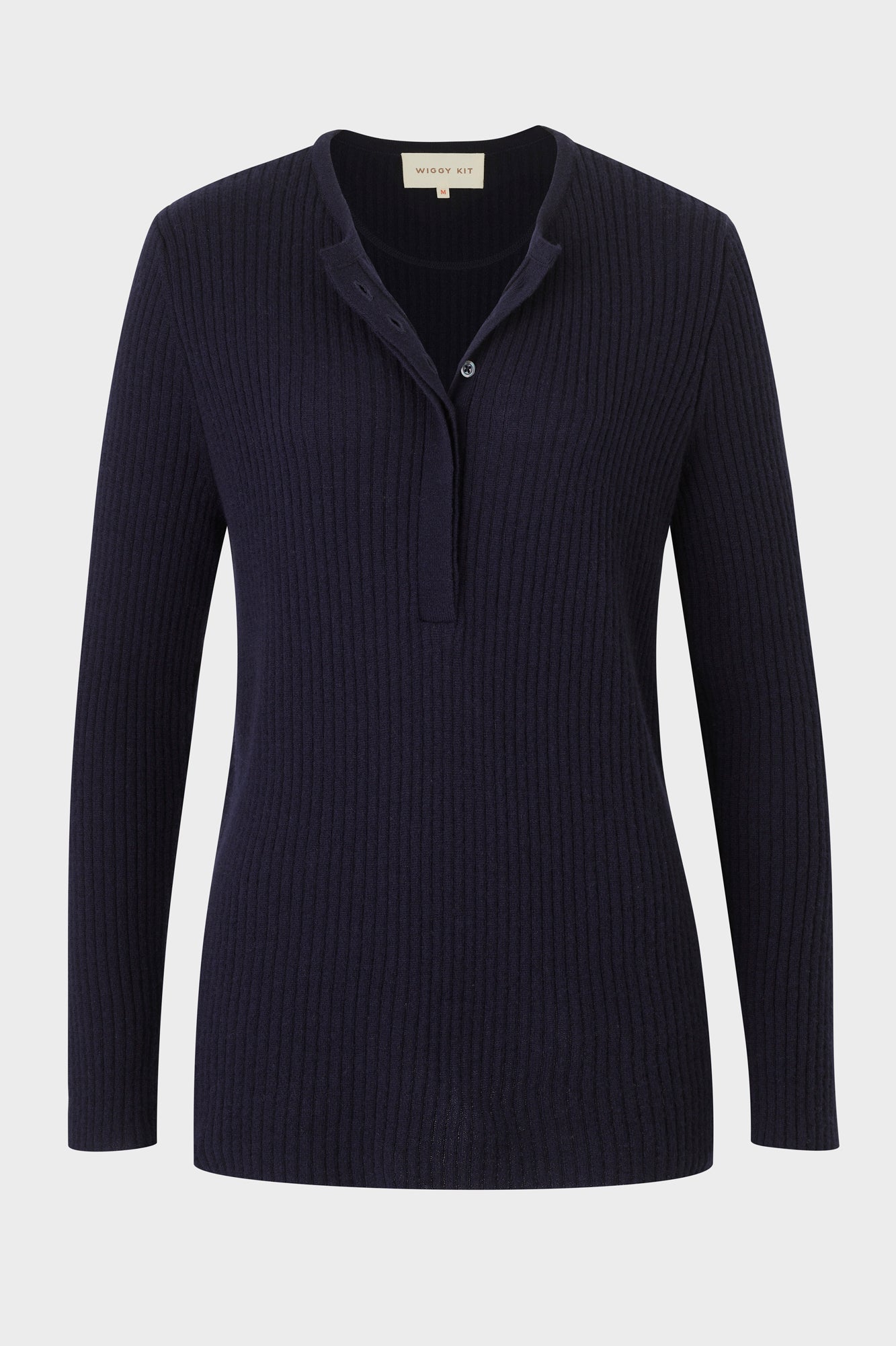 Henley Rib Sweater