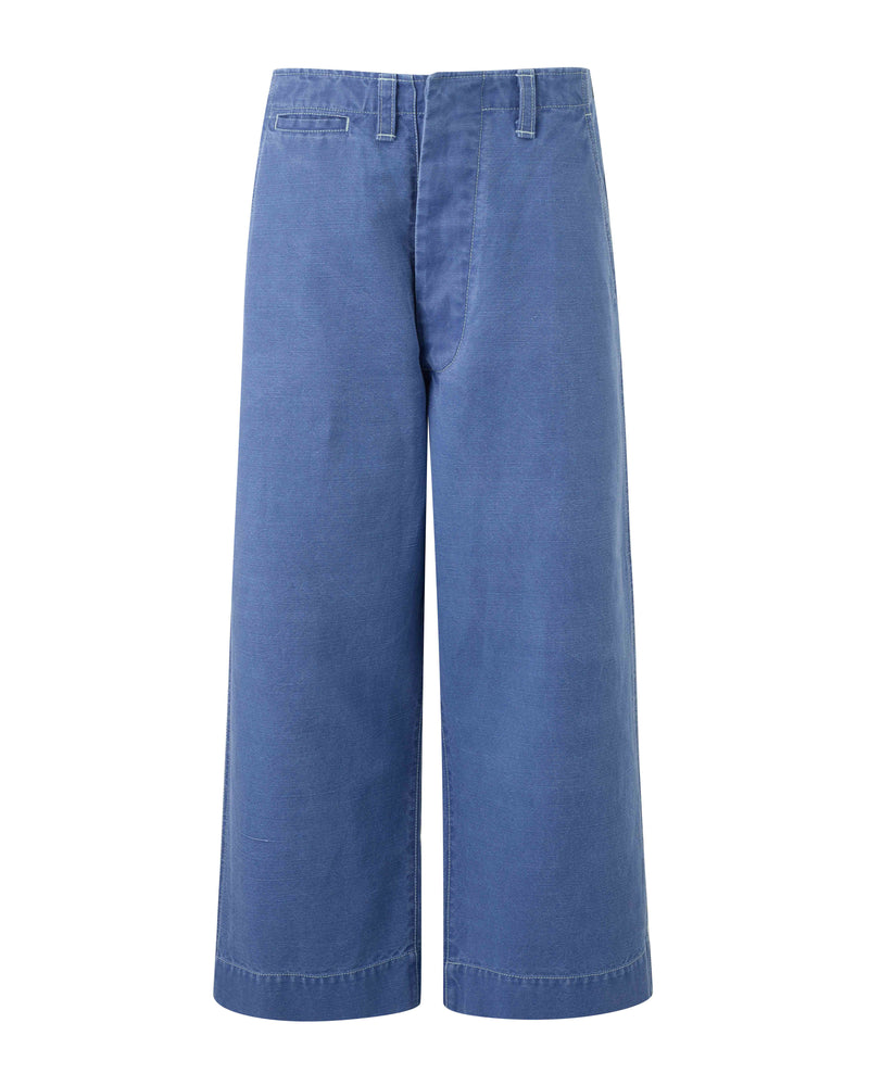 Wiggy Kit | Chore Pants in Blue | Product Image, White Background