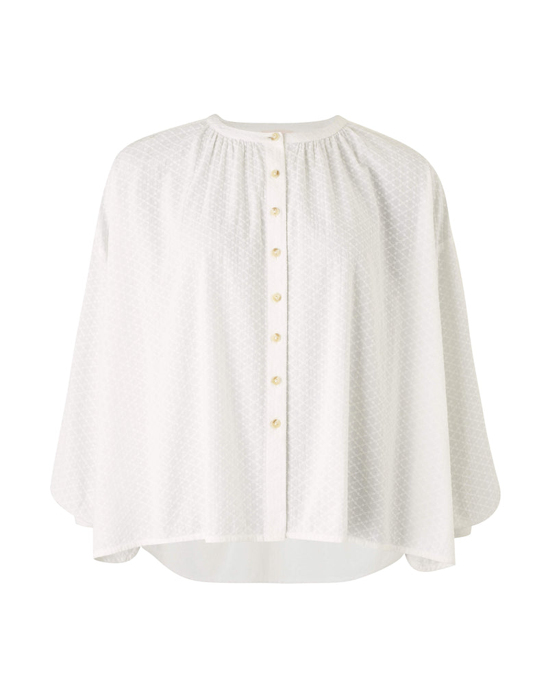 Pampas Shirt (White Mini Daisy)
